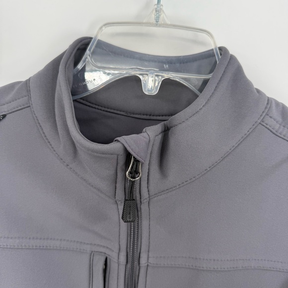 Carhartt Jacket Womens Size S Gray Rugged Flex Peak Bonded Fleece Scrub NWT - Picture 8 of 12